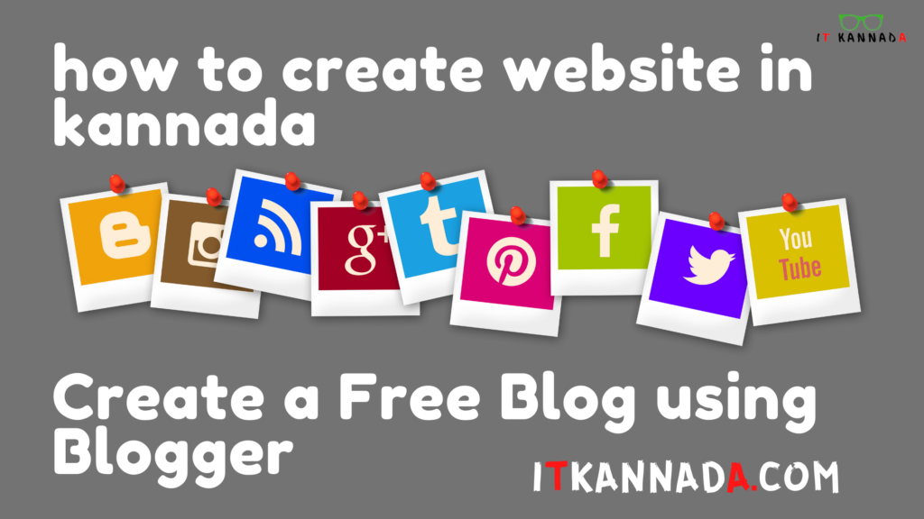 how to create website in kannada 