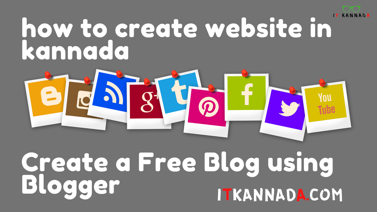 how to create website in kannada